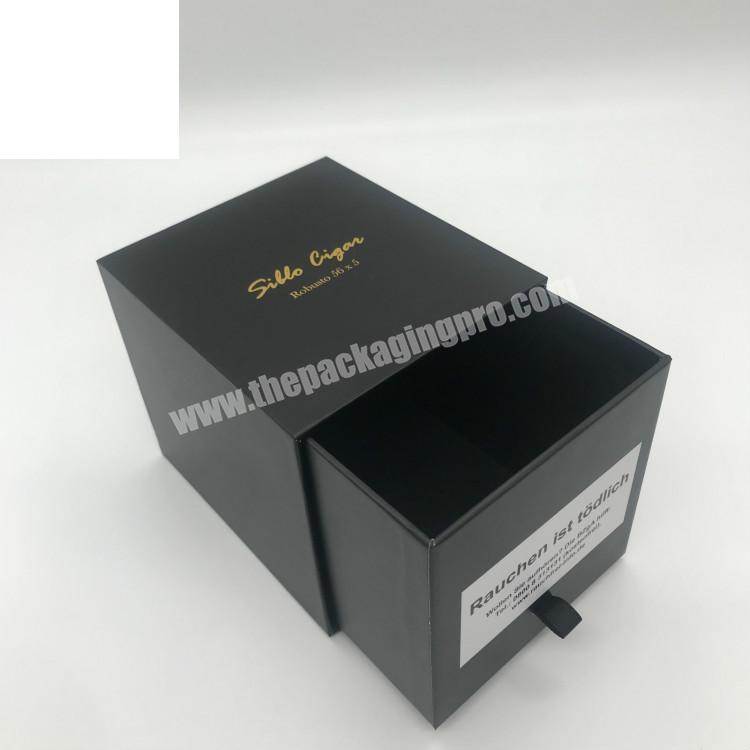 2019 Creative paper board black drawer jewellery box High Quality Custom Jewelry Boxes Best Jewelry Packaging