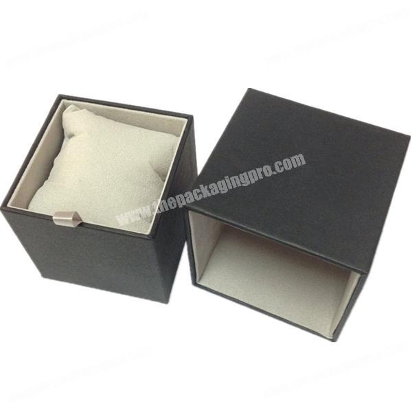 2019 Custom China supplier business watches men wrist gift drawer slide packaging boxes