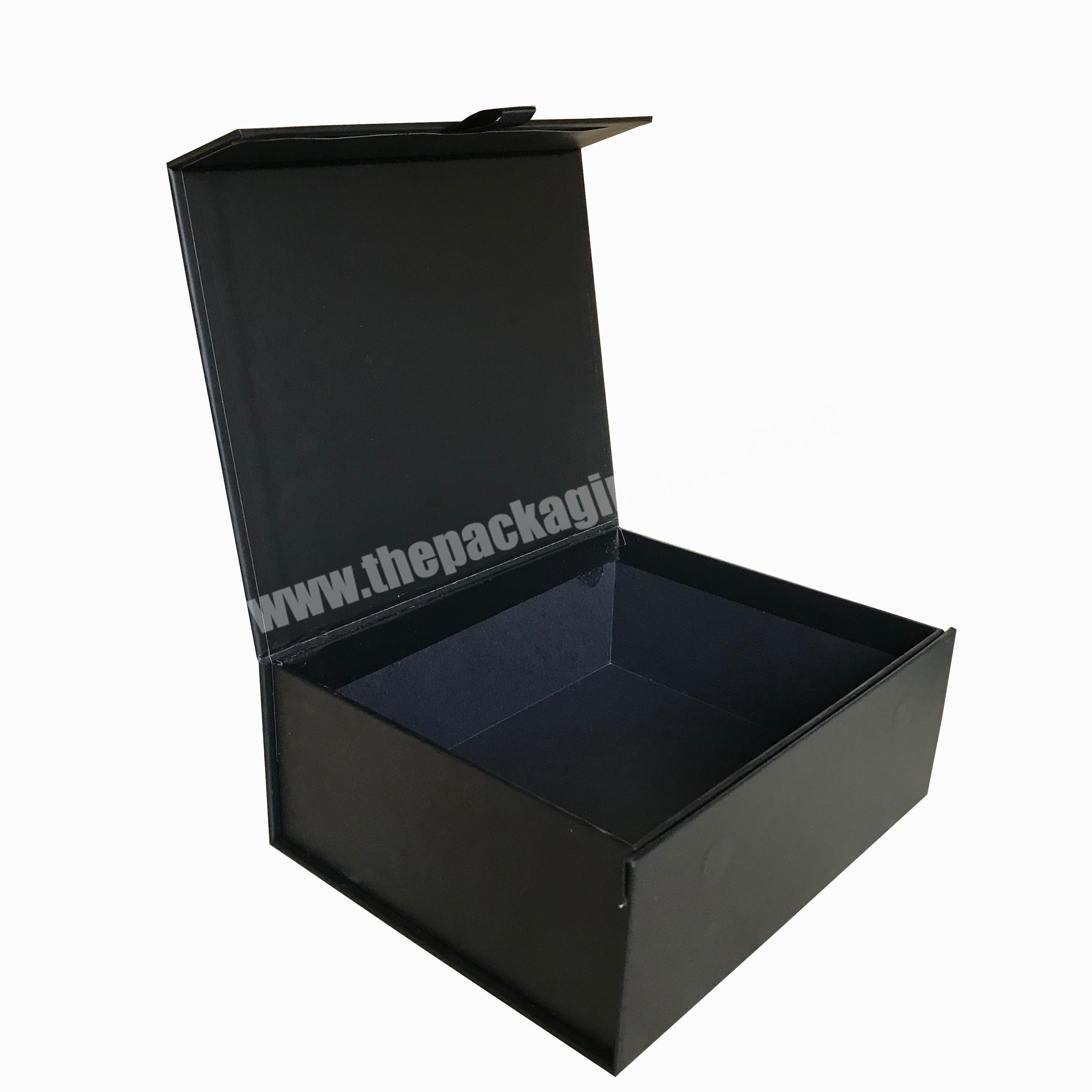 2019 Custom corrugated cardboard packaging black matt lamination shipping box with printed logo