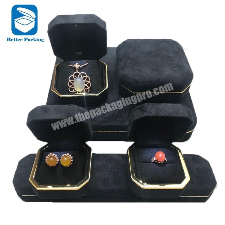 2019 Hot black jewelry Gift Packaging Box and printing gift box