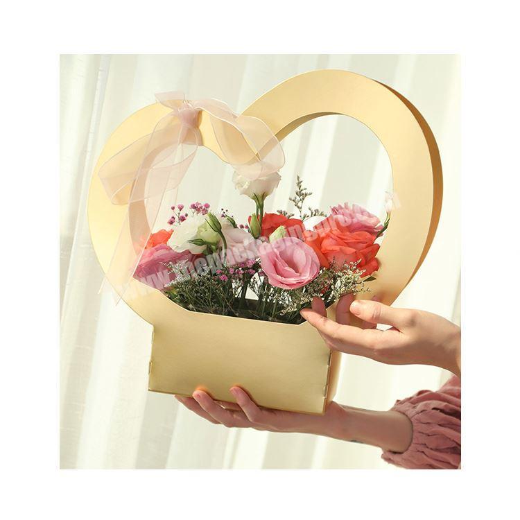 2019 Hot Sale Round Shaped Flower Box High Quality Cardboard Boxes for Flowers