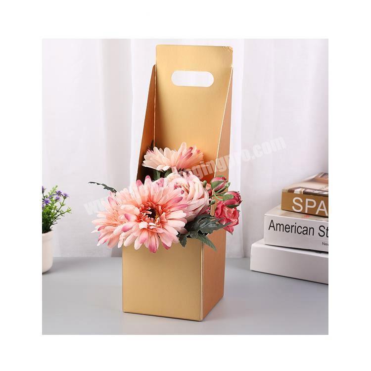 2019 Hot Sale Wholesale Custom Paper Flower Box Packing for Rose Gift Box