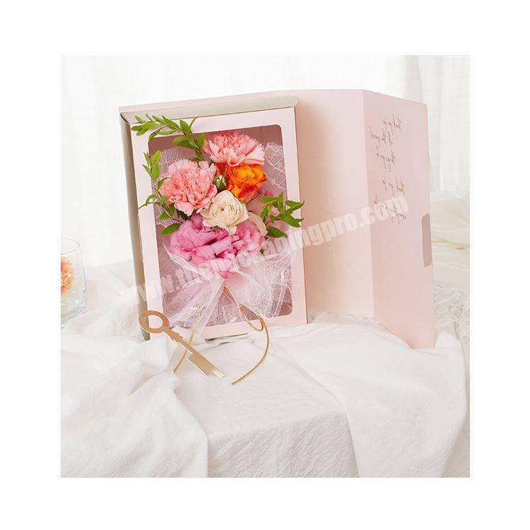 2019 new design cardboard boxes for flower fancy cardboard boxes