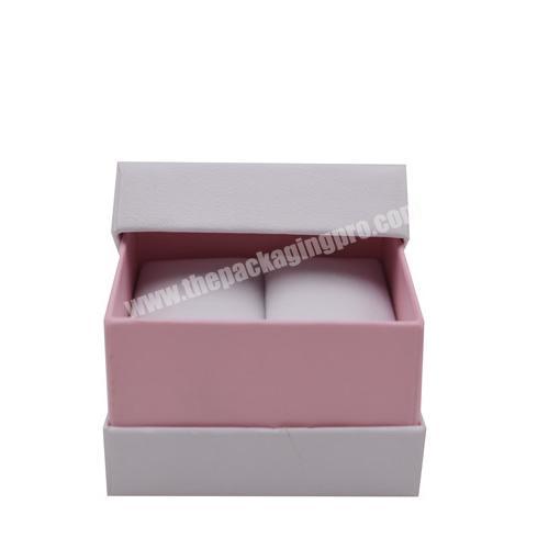 2019 new design Luxury Unique Jewelry Boxes With foam Insert for ring pendant necklace earrings packaging