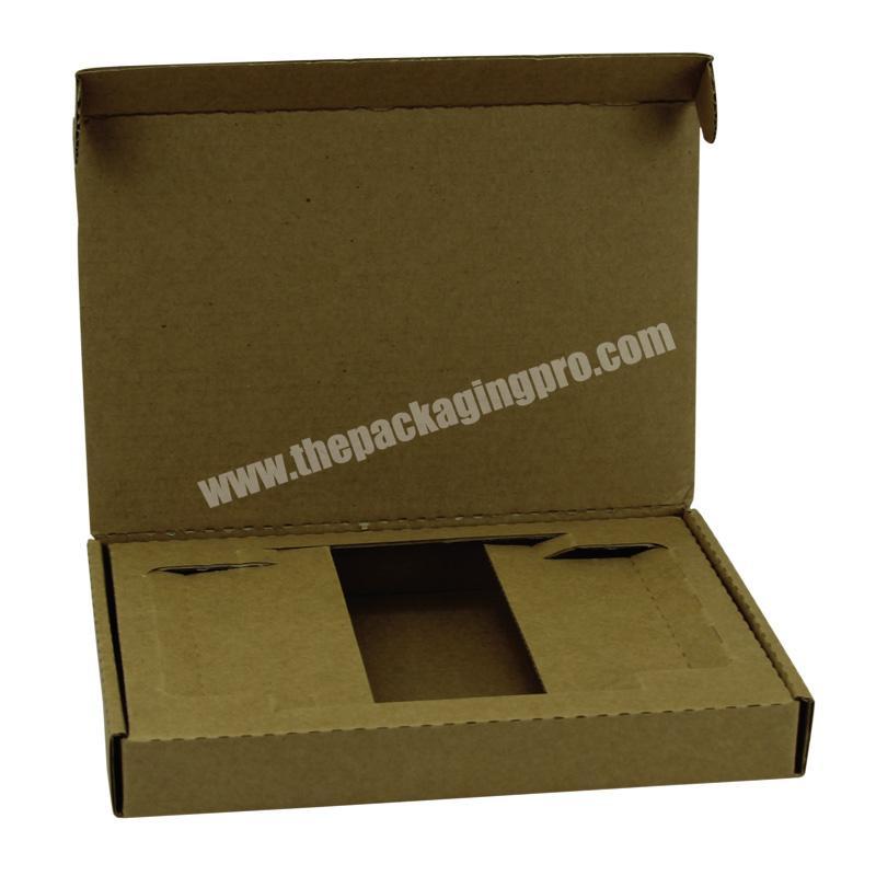 2019 New Flip Paper Box Flat Fold Fashion Design Carton Corrugated