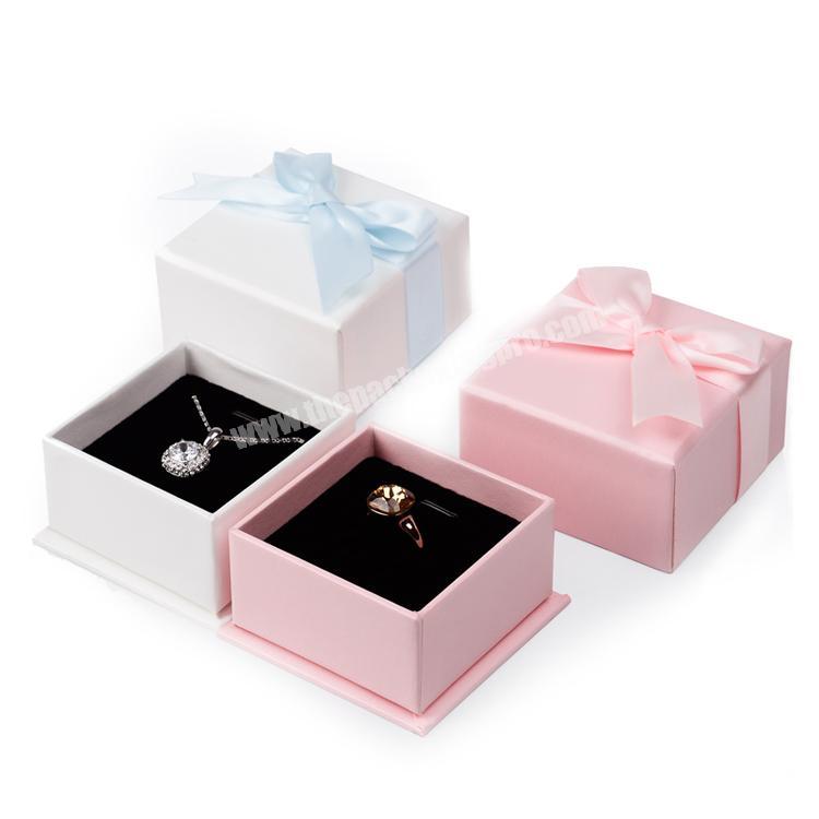 2019 New paper necklace ring boxes , jewelry packaging box for wholesale