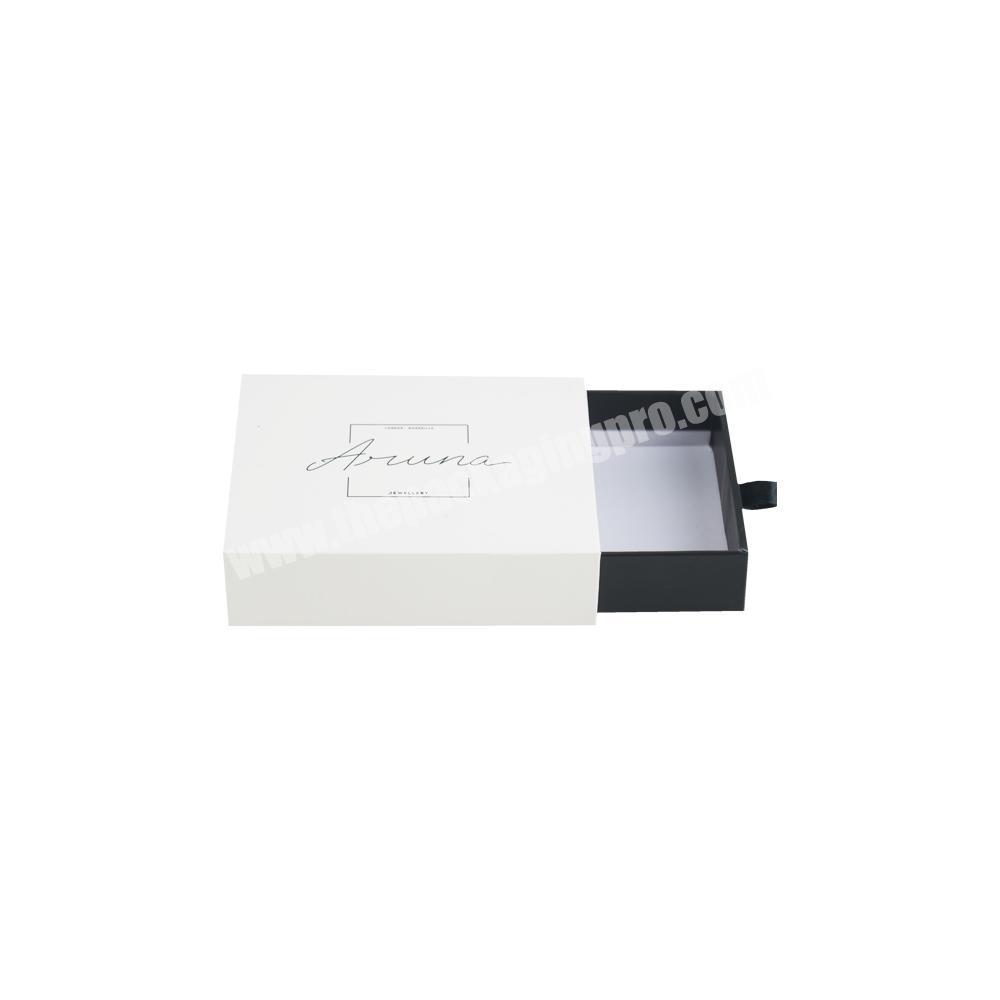 2019 Popular custom drawer watch gift packaging rigid paper boxes A Box In A Box Gift For Consumer Goods