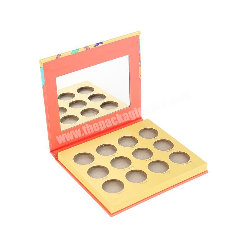 2020 7 color eyeshadow palette empty magnetic eyeshadow palette for makeup