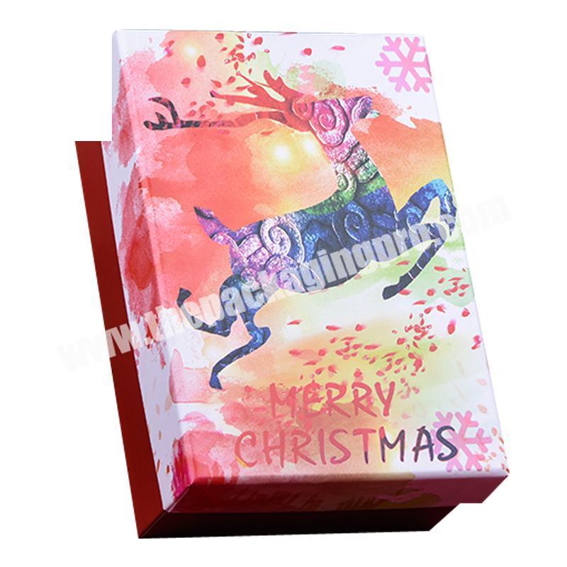 2020 Amazon Ebay hot sale custom OEM high quality fashion christmas gift box YIWU