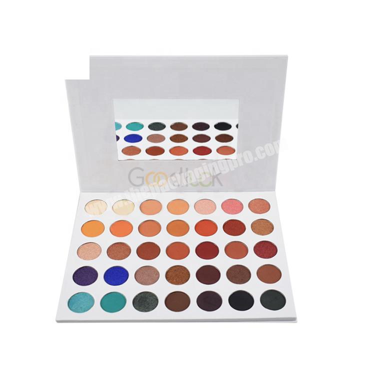 2020 China supplier OEMODM Customized pigmented make up eye shadow custom eyeshadow palette case