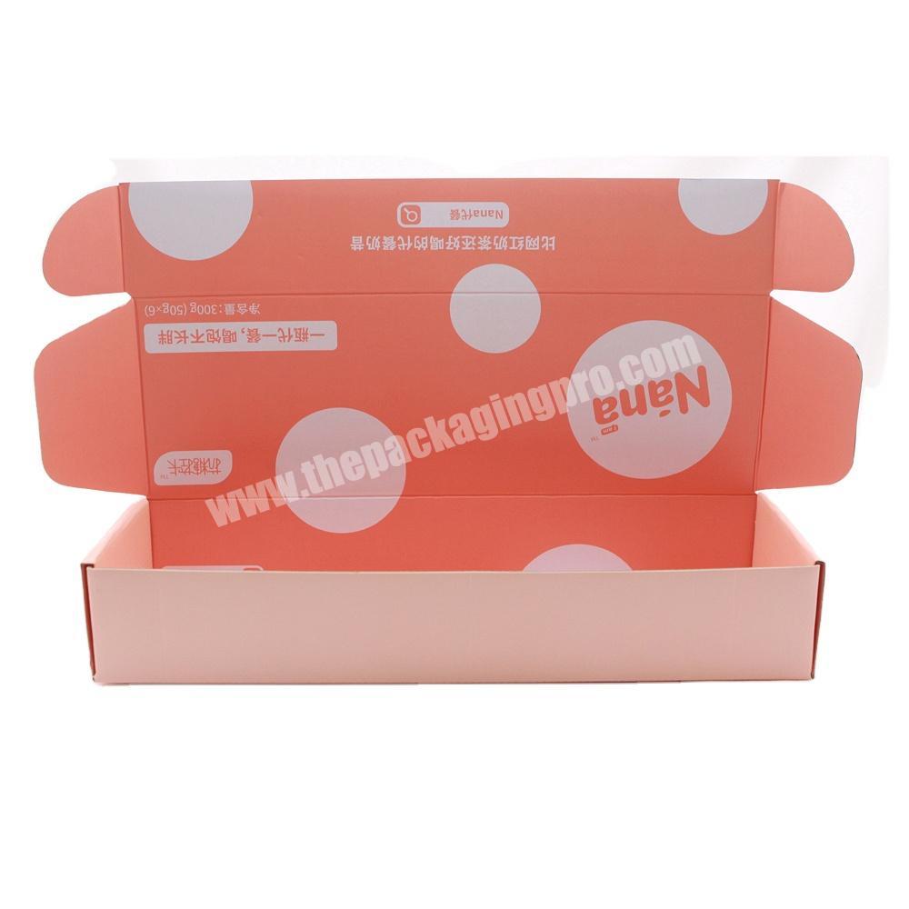 2020 crepack hot sale offset printed corrugated collapsible shipping box