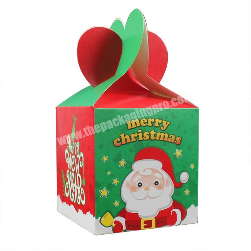2020 Custom Baby Gift Box Apple Paper Packaging Small Cake Boxes For Kids Mini Cute Packaging Christmas Wedding Candy Boxes