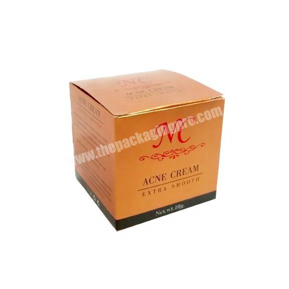 2020 Custom Cosmetics Packaging Paper Box Emballage With Paper Insert