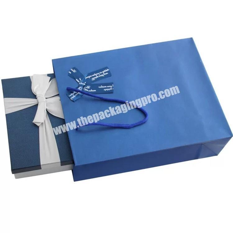 2020 Custom logo Birthday Party Present Surprise Box Bowknot Wedding Favor Square Pink Gift Box with Ribbon
