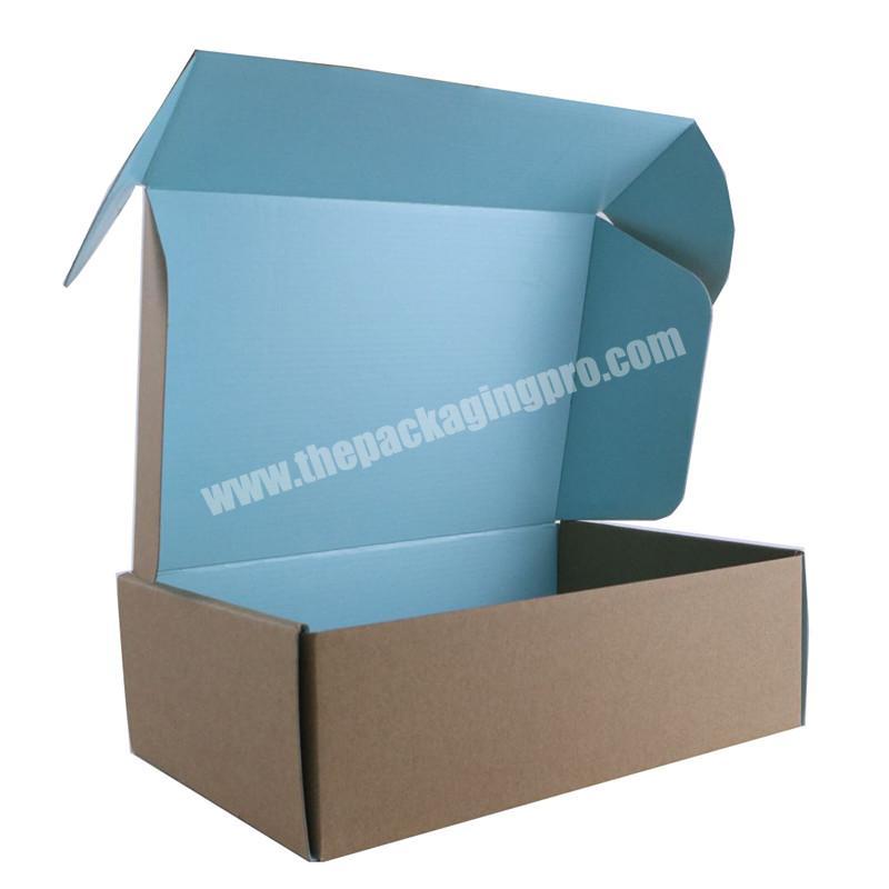 2020 custom logo printed shipping mailer box for clothing