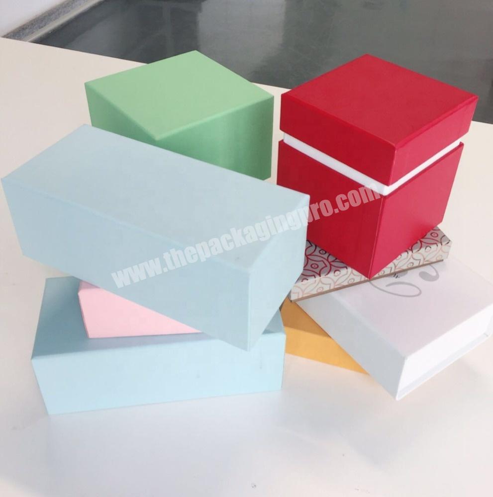 2020 Dongguan Wholesale custom made gift box packaging boxes
