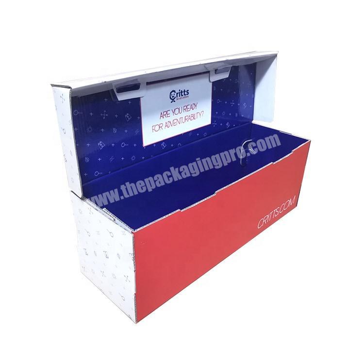 2020 Factory Price custom logo retail gift packaging corrugated box