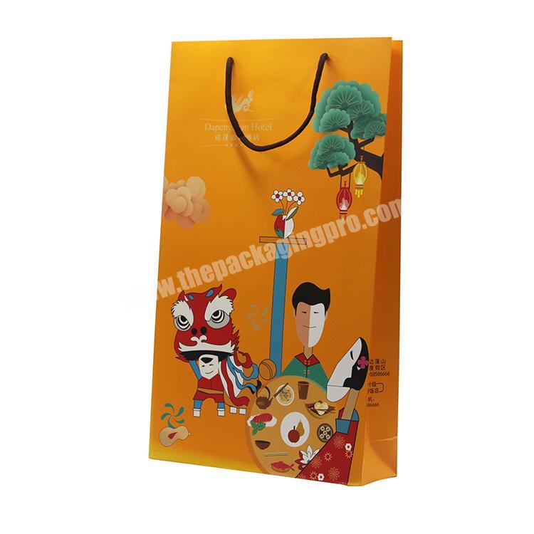 2020 Fashion Cute Lovely Eco Cosmetic And Wedding Return Door Gift Paper Bag