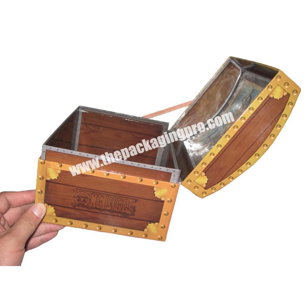 2020 Handmade paper treasure box customized treasure chest storage box