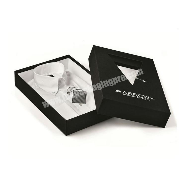 2020 High Quality Clothes Packaging Gift Box Luxury Shirt Box with Lid