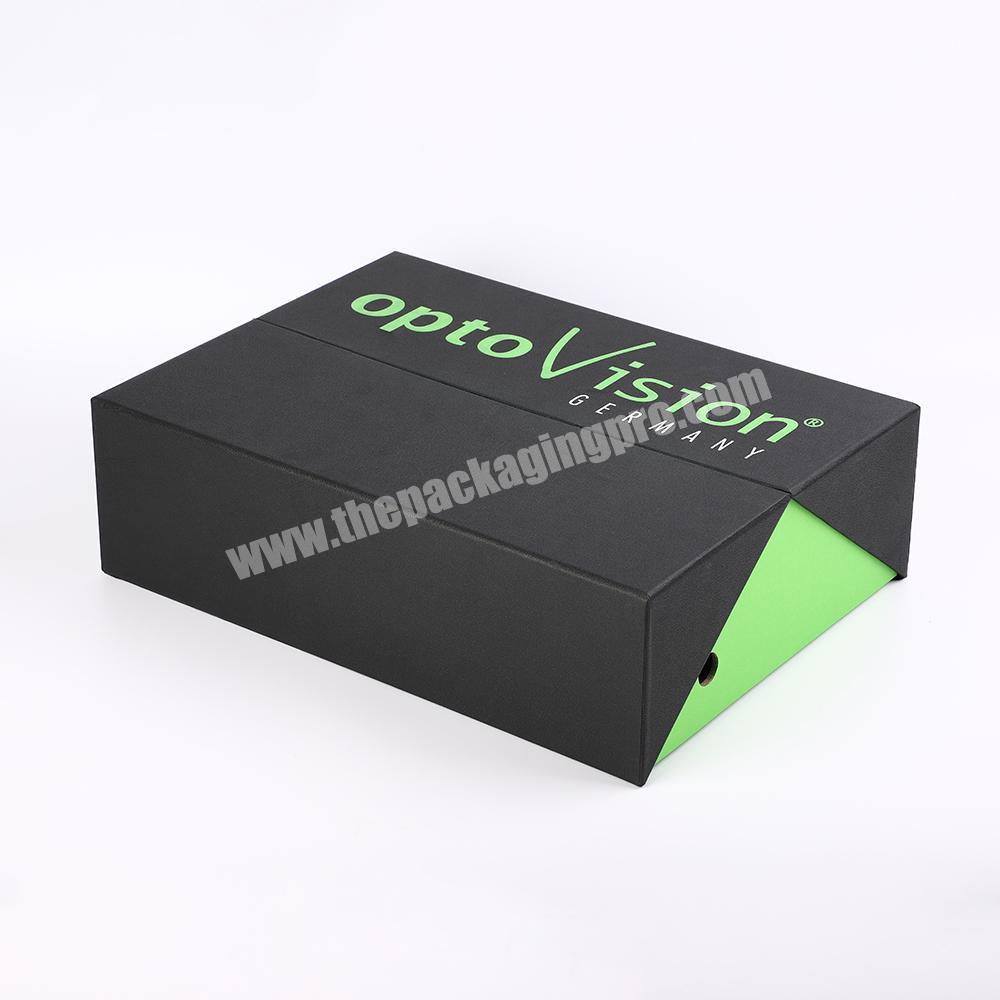 2020 hot sale luxury double door silk screen electronic products leather material packaging box