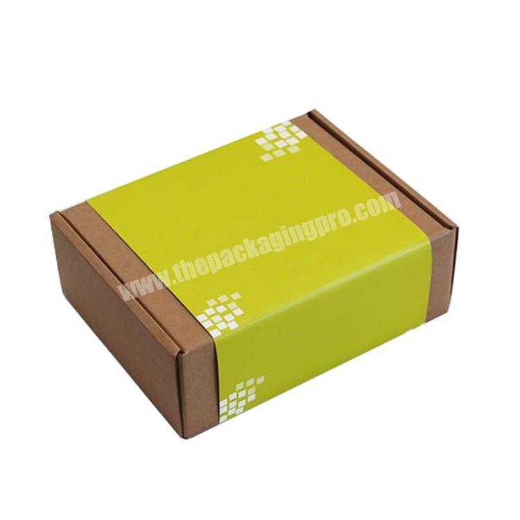 2020 hot sale small corrugated mailing shipping boxes with logo printer