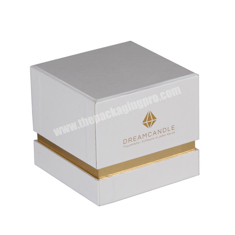 2020 Luxury Rigid Cardboard Candle Box Gift Packaging With EVA Insert