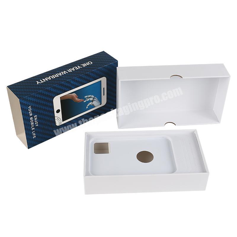 2020 mobile phone accessory packaging eco-friendly cardboard cell phone packaging box