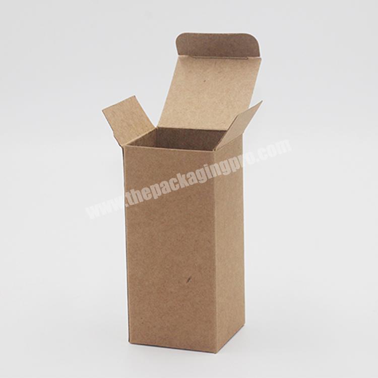2020 new cosmetic packaging essential oil glass bottle kraft paper gift box