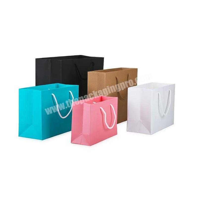 2020 new design luxury customised jewelry paper bag manufactures