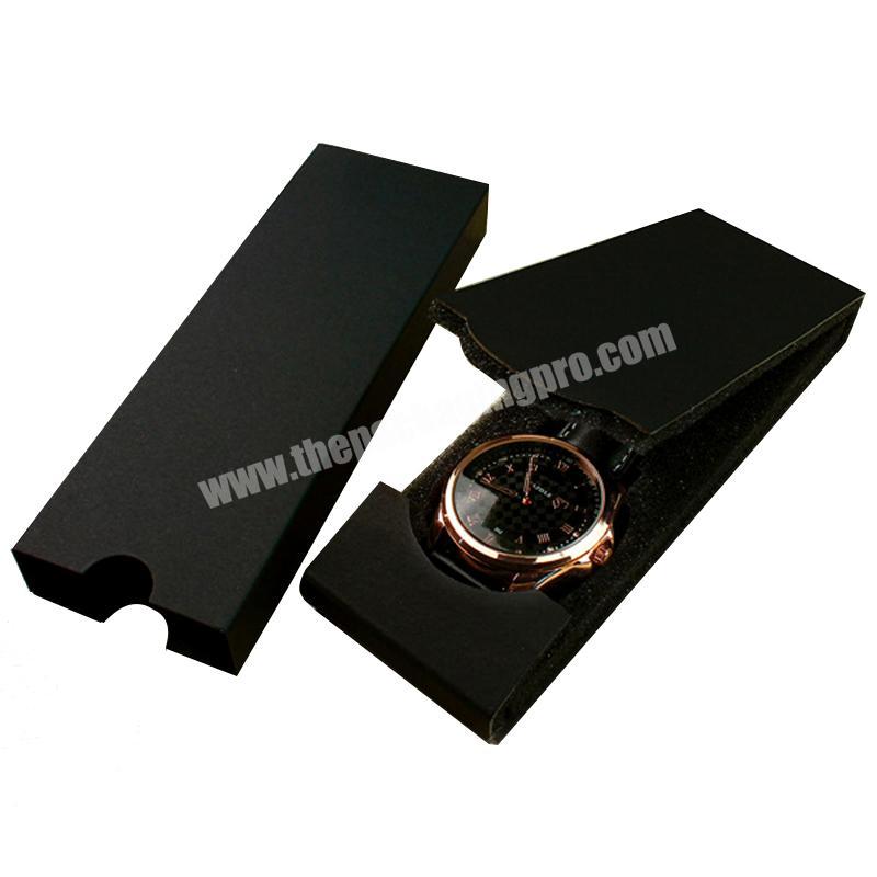 2020 new foldable watch paper box low moq gift box packaging paper box for watch