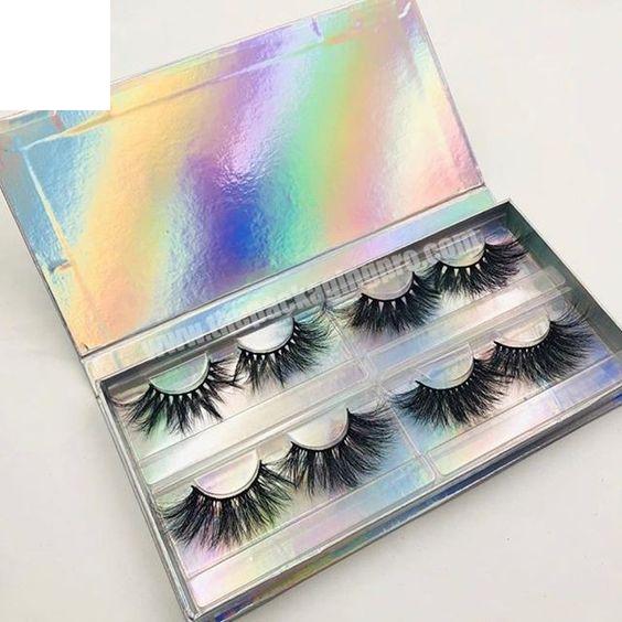 2020 Newest Eyelashes Boxes 18mm Real Mink 3d Lashes Wholesale Lash Vendors With Crown Lash Packaging