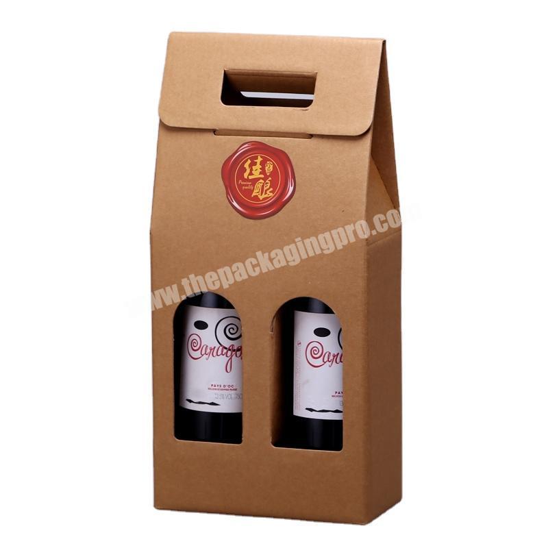 2020 OEM ODM China Factory New Custom Packaging Shipping Box For Wine