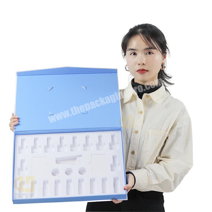 2020 Popular Rigid 30ml Magnetic Makeup Brush Box Logo  A4 Size Accessories Gift Cardboard Box Wholesale