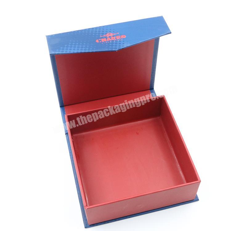 Full color printing Magnetic Closure Wallet Folding Gift Box