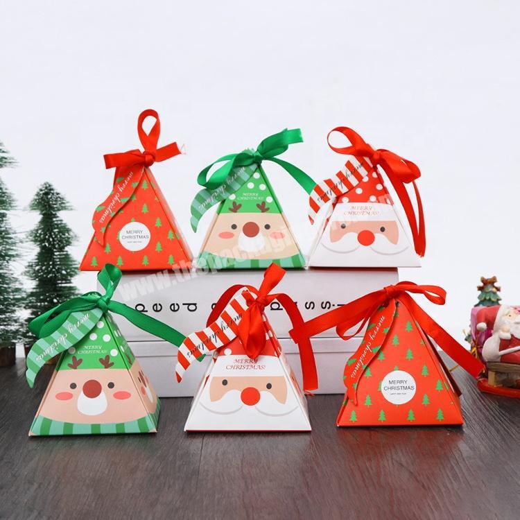 Custom Cheap Triangle Chocolate Packaging Paper Candy Box