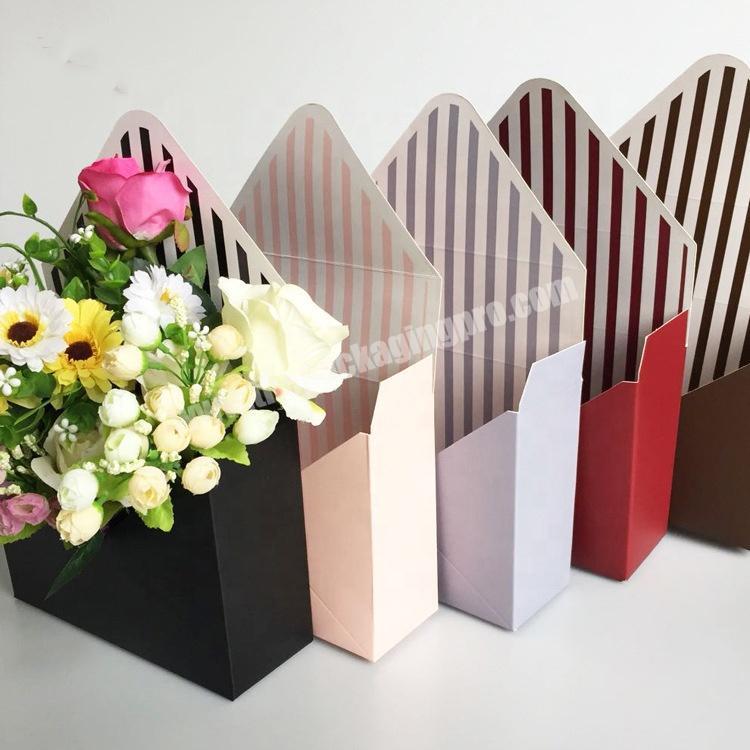 Envelope shaped Cardboard Bag Making Machine Flower Gift box