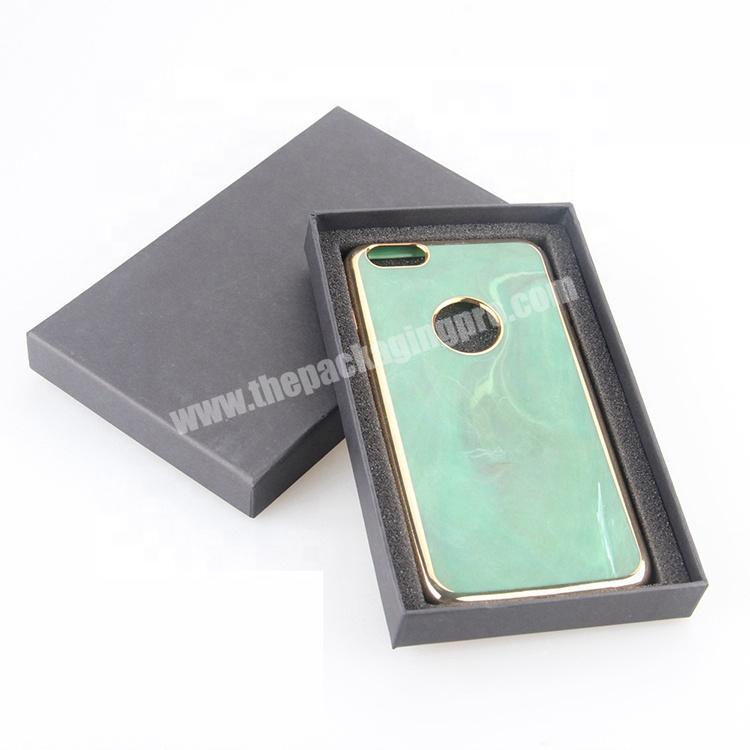 Wholesale customized Gift Kraft Cardboard Cell Phone Packaging Box