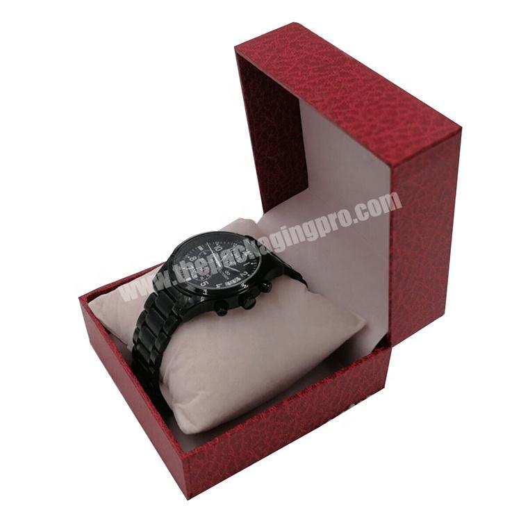 Luxury hard Strap Paper Watch Box With Lower Cost