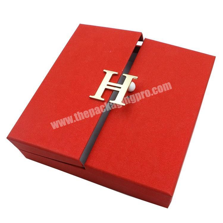 Fancy Custom logo Gift Wedding Package box with Logo