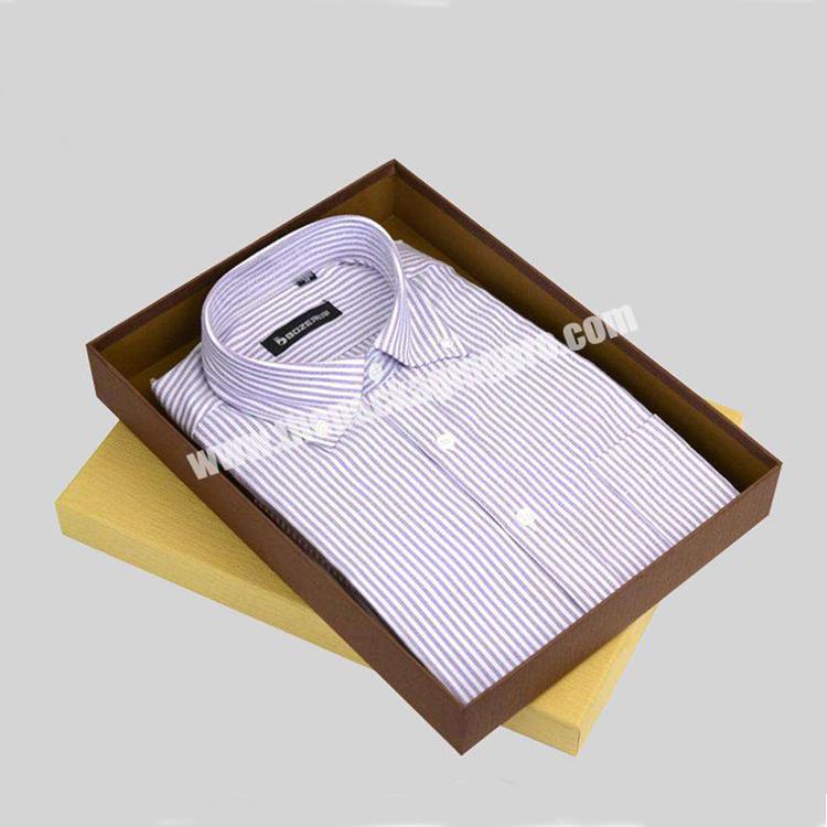 Wholesale Production T-shirt Gift Size Packaging Dress Shirt Box