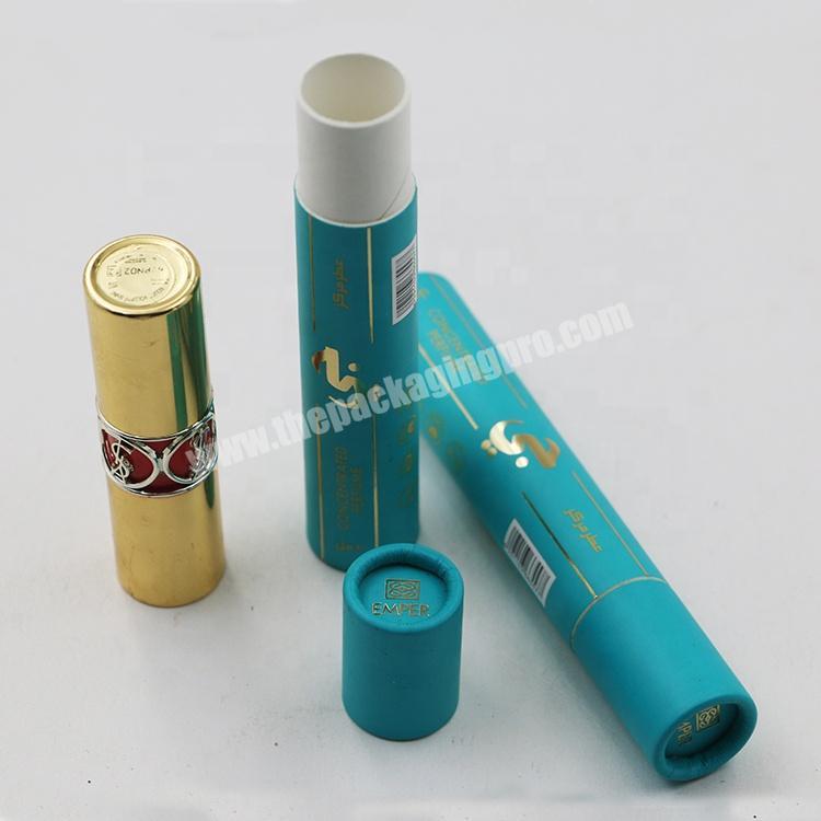 Small Round Cylinder Gift Packaging Box Lipstick