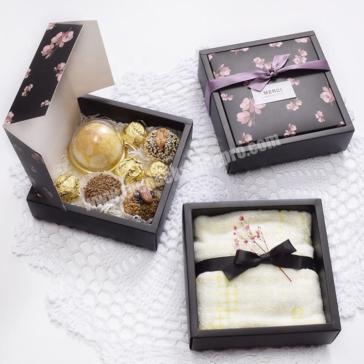 Newly food paper mooncake chocolate gift card product wedding baby box for toys