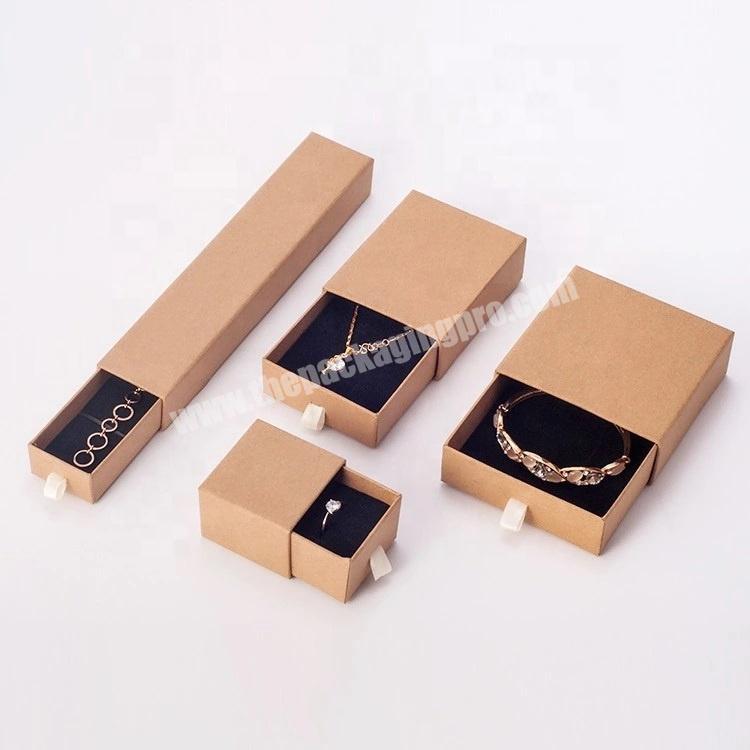 Decorative paper cardboard slide storage jewelry box manufacturers
