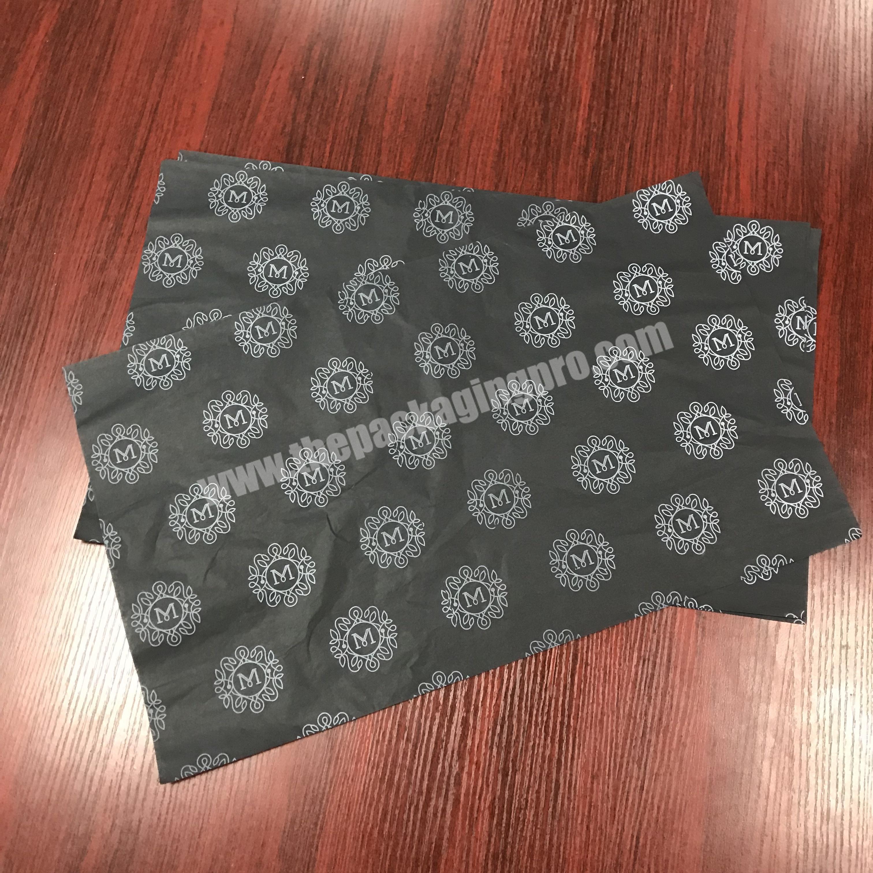 Custom Brand Name Printed Wrapping Tissue Paper for Clothing