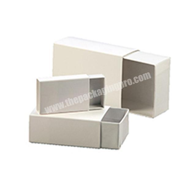 Custom printing paper matchbox style gift packaging box
