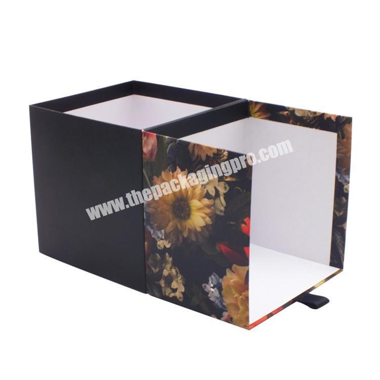 Custom package square cupcake china new fashion cheap cardboard gift box