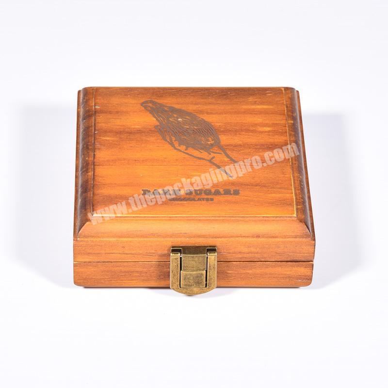 Classic Blank Decor Wooden Craft Storage Painted Wooden Box
