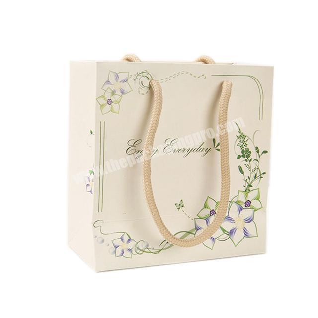 Best High quality beautiful medium matteglossy wedding flower bag paper gift with handle