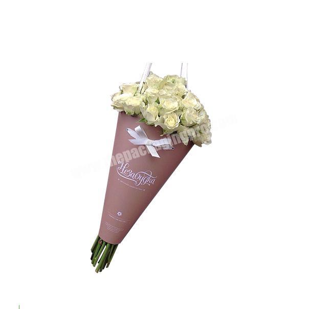 Florist's Shop dedicated attractive flower selling decoration paper flower carrier